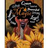 Black Teacher Smart Beauty Queen Talented Magic Strong Poster