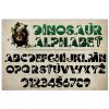 Dinosaur Alphabet Poster