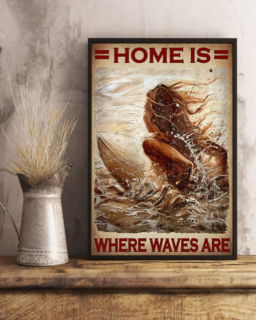 Home Is Where Waves Are Poster x