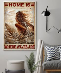 Home Is Where Waves Are Poster z