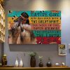 Native Girl Who Was Born With The Great Spirit Poster