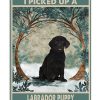 Once Upon A Time I Picked Up A Labrador Puppy And The Rest Is History Poster