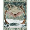 Once Upon A Time There Was A Girl Who Really Loved Bats Poster