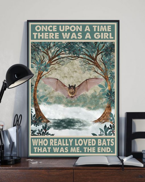 Once Upon A Time There Was A Girl Who Really Loved Bats Posterx
