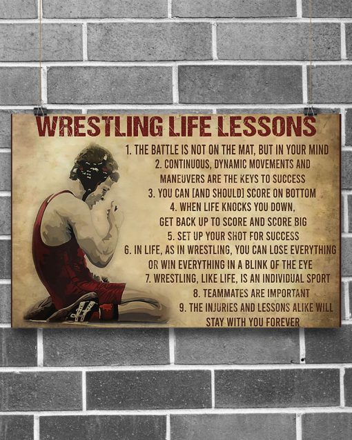 Wrestling Life Lessons Posterz