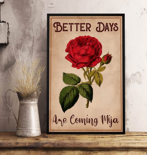 Better Days Are Coming Mija Poster