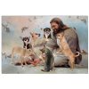 God Surrounded By Chihuahua Angels Poster