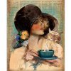 Life Is Better With Cats And Tea Poster