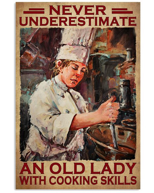 Chef Never Underestimate An Old Lady With Cooking Skills Poster