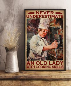 Chef Never Underestimate An Old Lady With Cooking Skills Posterx