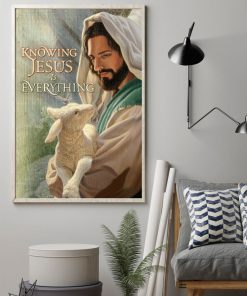 Goat Knowing Jesus Is Everything Posterz