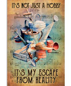 It's Not Just A Hobby It's My Escape From Reality Poster