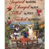 Maybe You Inspired By Giving Changed By Love Filled By Peace Touched By Miracles Poster