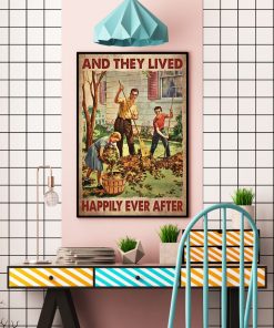 And They Lived Happily Ever After Dad Son Daughter Posterc