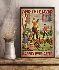 And They Lived Happily Ever After Dad Son Daughter Posterx