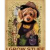 Poodle That's What I Do I Grow Stuff Poster