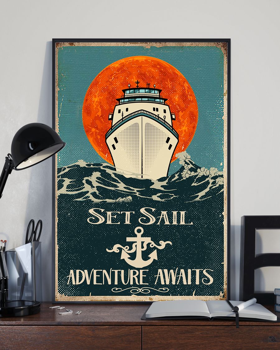 Buy In US Set Sail Adventure Awaits Anchor Poster