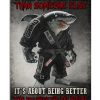 Shark It's Not About Being Better Than Someone Else Poster