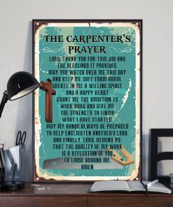 The Carpenter's Prayer Posterx