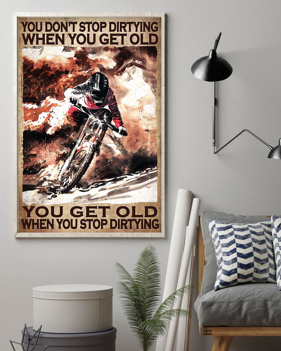 Official You Don't Stop Dirtying When You Get Old Poster