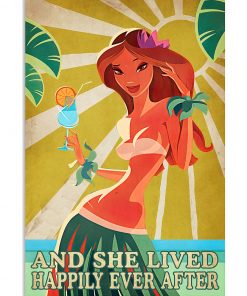 And She Lived Happily Ever After Aloha Girl Poster