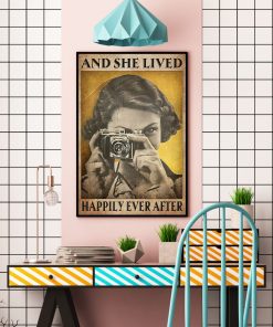 eBay And She Lived Happily Ever After Camera Girl Poster
