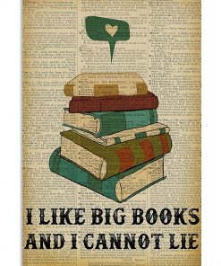 Librarian I Like Big Books And I Cannot Lie Poster