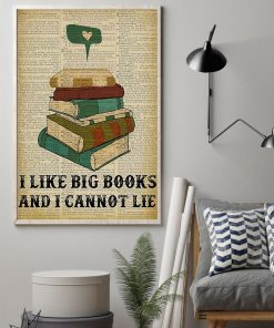 Popular Librarian I Like Big Books And I Cannot Lie Poster