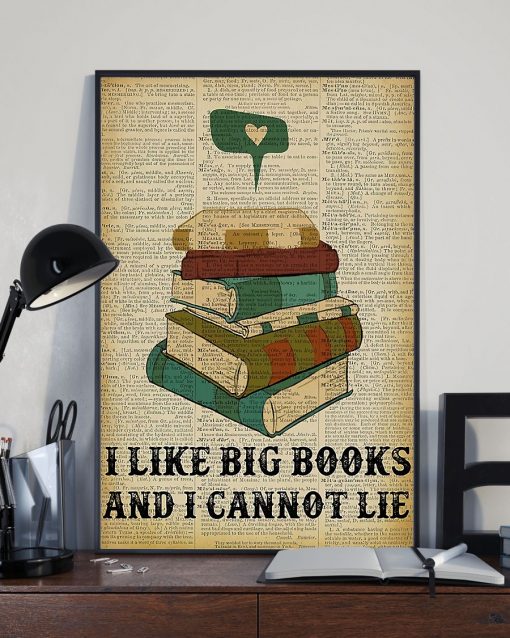 Absolutely Love Librarian I Like Big Books And I Cannot Lie Poster