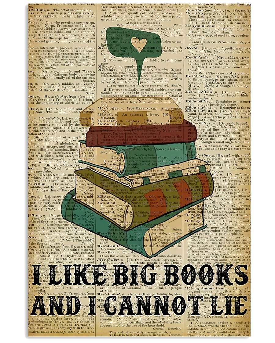 Librarian I Like Big Books And I Cannot Lie Poster