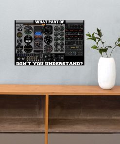 Esty Pilot Control Board What Part Of Don't You Understand Poster