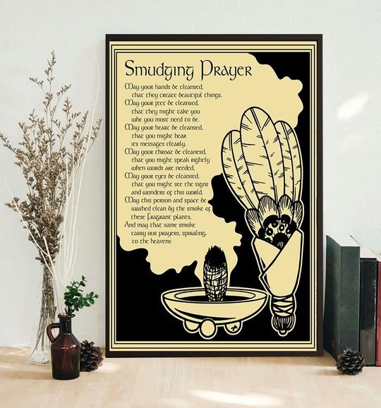 Smudging Prayer Poster