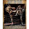 Boxing Your Talent Is God's Gift For You Poster