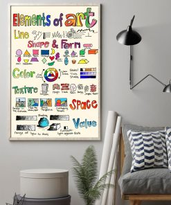 Where To Buy Elements Of Art Colorful Poster
