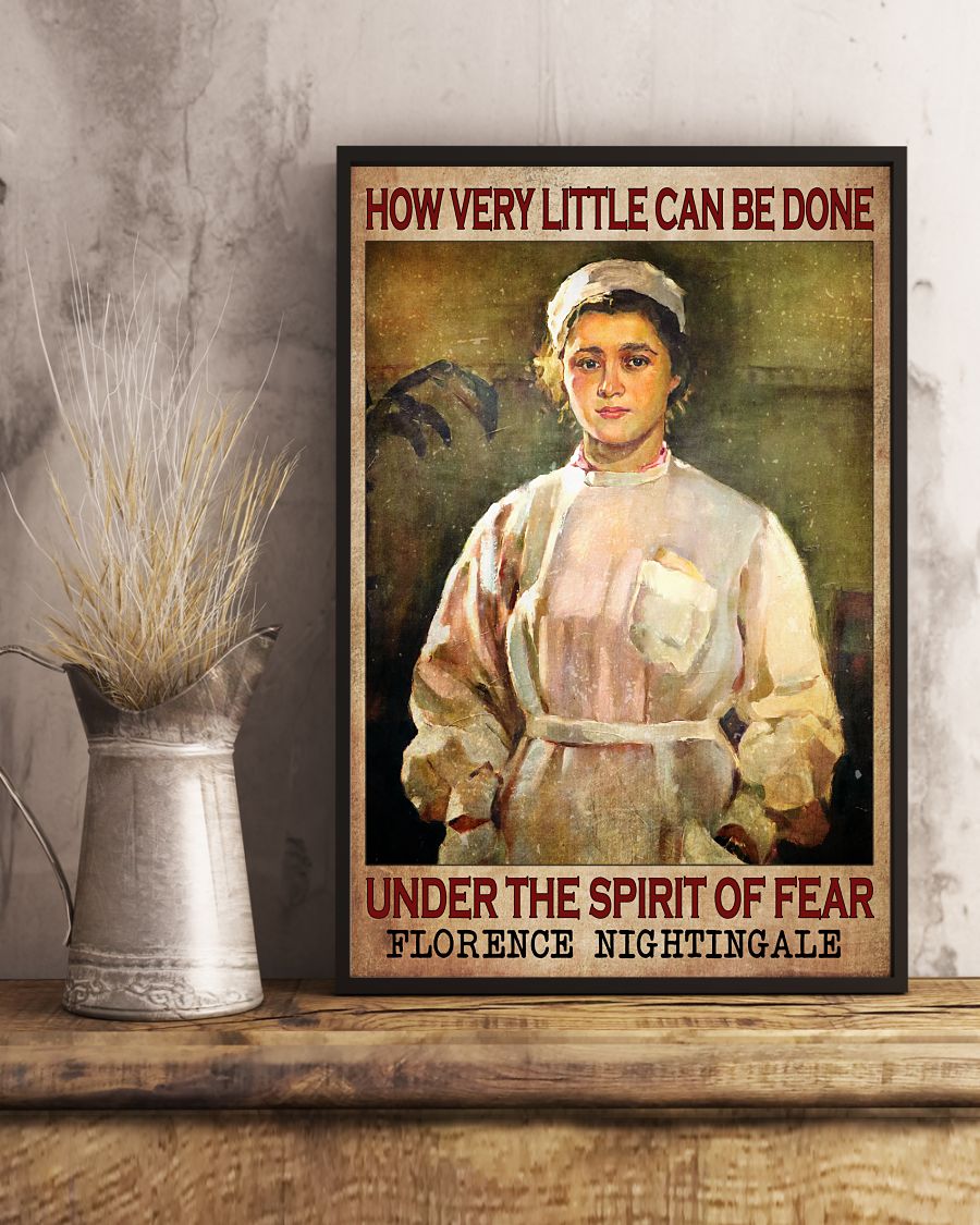 Print On Demand How Very Little Can Be Done Under The Spirit Of Fear Poster