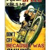 If One Day Speed Kills Me Do Not Cry Because I Was Smiling Poster