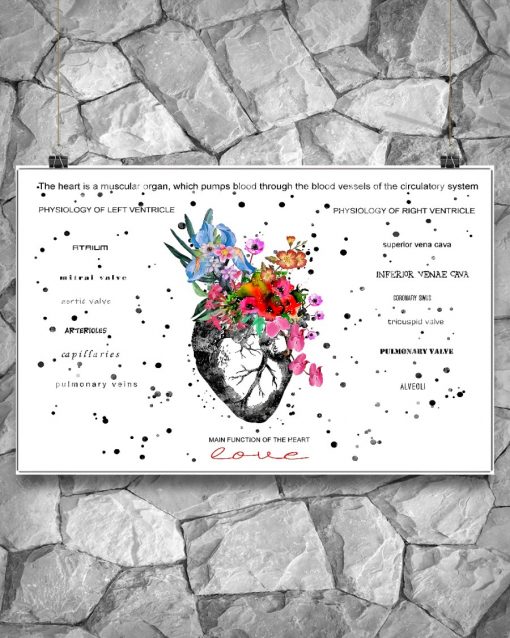 Official Main Function Heart Cardiologist Poster