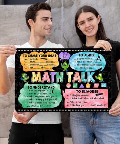 Mother's Day Gift Math Classroom Math Talk Poster