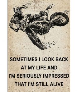 Motorcycles - Sometimes I Look Back At My Life Poster
