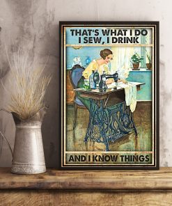 Best Sewing That's What I Do Poster