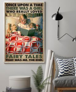 Buy In US There Was A Girl Who Really Loved Fairy Tales Poster