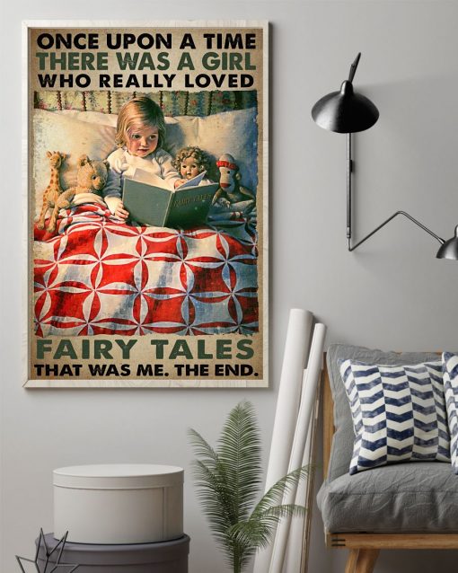 Buy In US There Was A Girl Who Really Loved Fairy Tales Poster