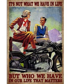 Who We Have In Your Life That Matters Vintage Poster