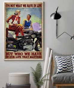 POD Who We Have In Your Life That Matters Vintage Poster