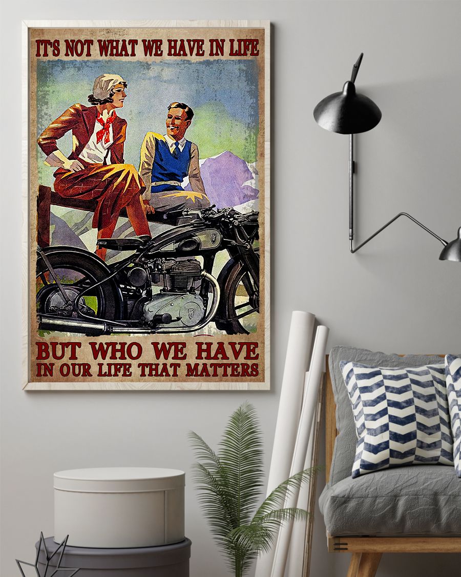 Awesome Who We Have In Your Life That Matters Vintage Poster