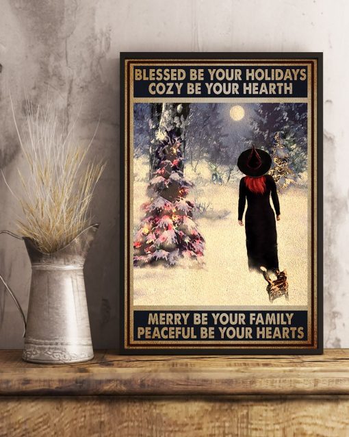 Best Gift Witch Blessed Be Your Holidays Poster