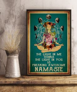 Great Yoga Awesome Namaste Poster