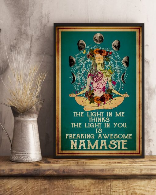 Great Yoga Awesome Namaste Poster