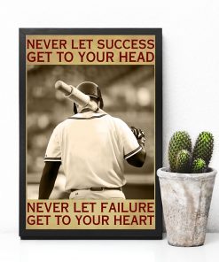 Adorable Baseball - Never Let Success Get To Your Head Poster