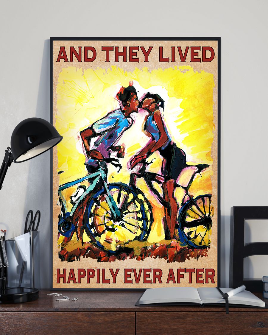 Best Gift Bicycle And They Lived Happily Ever After Poster